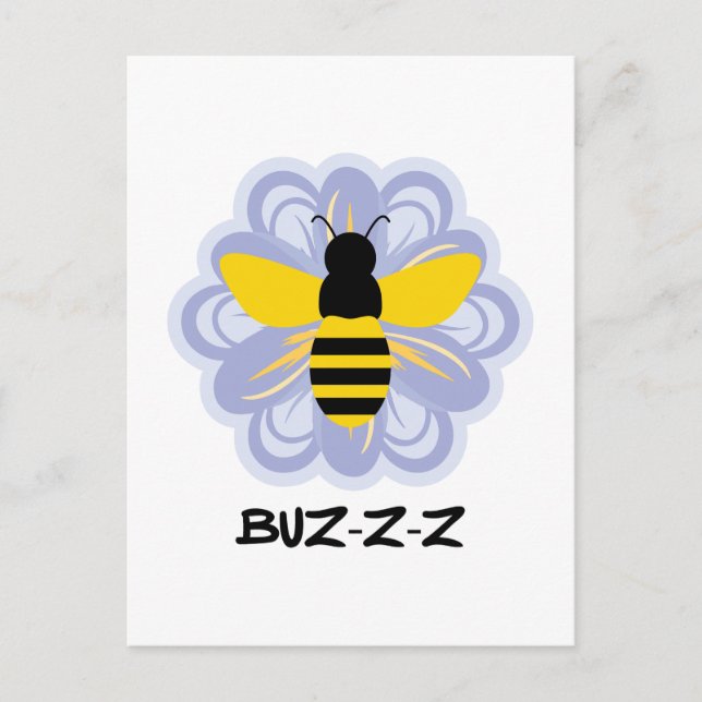 Cartão Postal Abelhas Insetam Abelhas De Mel (Frente)
