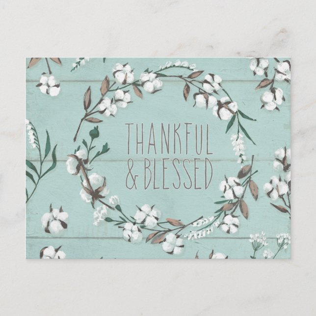 Cartão Postal Abençoada Casa VI | Graças e Abençoado (Frente)