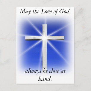 Cartão Postal Abençoado pelo cartão-postal de Deus