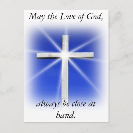 Cartão Postal Abençoado por Deus