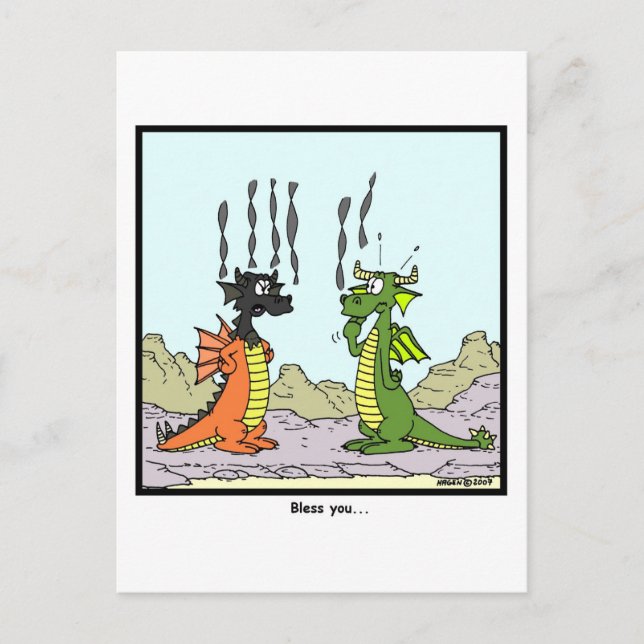 Cartão Postal Abençoe-te (Frente)