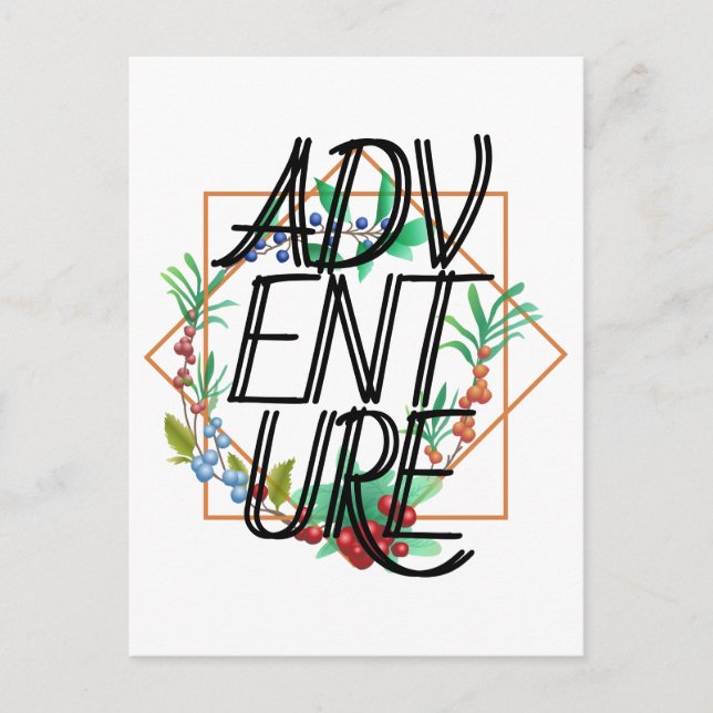 Cartão Postal Abenteuer (Frente)