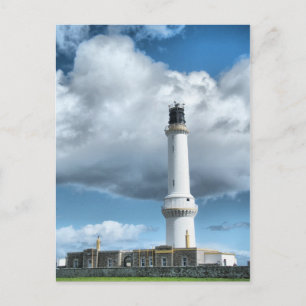 Cartão Postal Aberdeen Scotland Light House