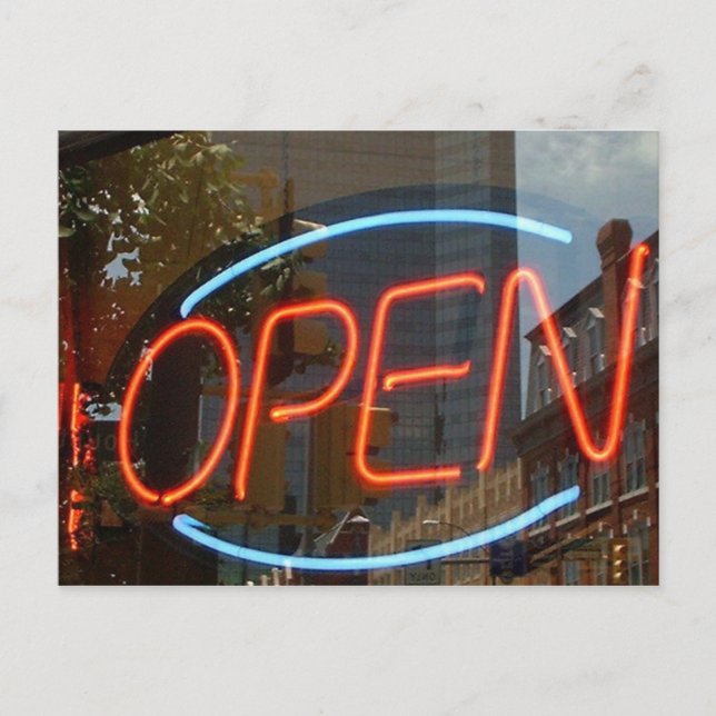 Cartão Postal Aberto (Frente)