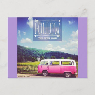 Cartão Postal “Aberto Road "