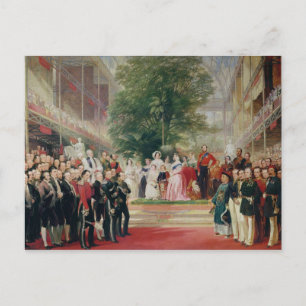Cartão Postal Abertura da exposição de Excelentes, 1851-52