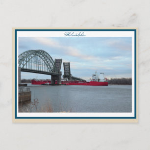 Cartão Postal Abertura da ponte Philadelphia Tacony-Palmyra