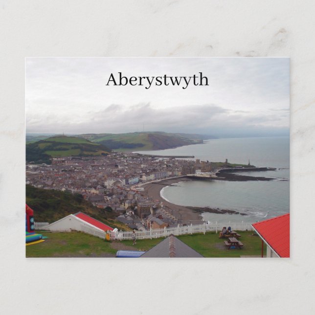 Cartão Postal Aberystwyth (Frente)