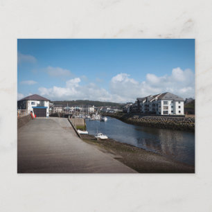 Cartão Postal Aberystwyth Harbor e Marina 