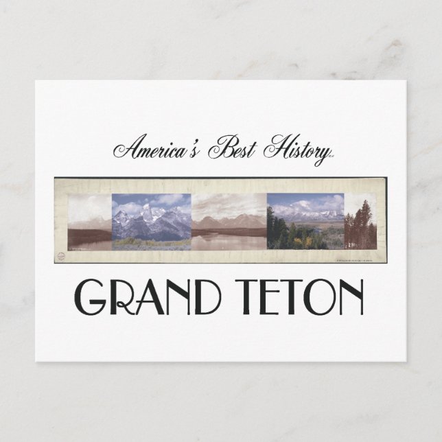 Cartão Postal ABH Grand Teton (Frente)