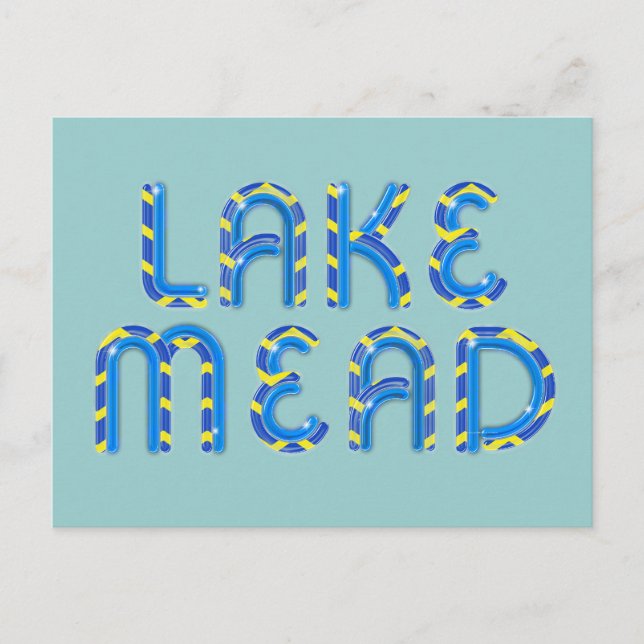 Cartão Postal ABH Lake Mead (Frente)