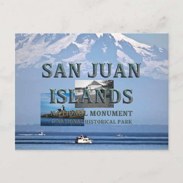 Cartão Postal ABH San Juan Islands (Frente)