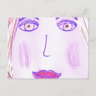 cartão postal abigail