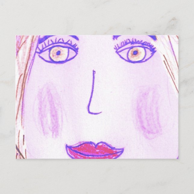 cartão postal abigail (Frente)