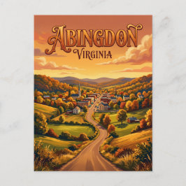 Cartão Postal Abingdon EUA