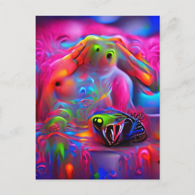 Cartão Postal Ablutofobia (Frente)