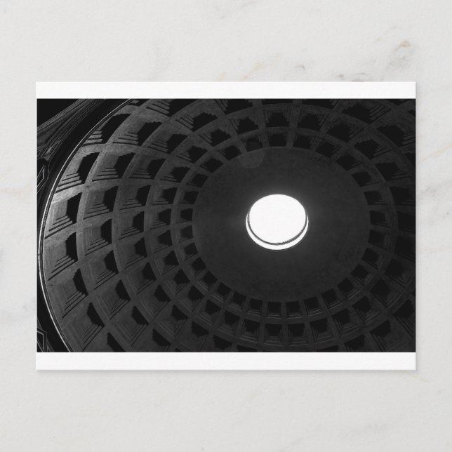 Cartão Postal Abóbada do panteão (Frente)