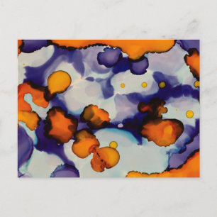 Cartão Postal Abóbora Azul