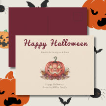 Abóbora de Halloween Cottagecore