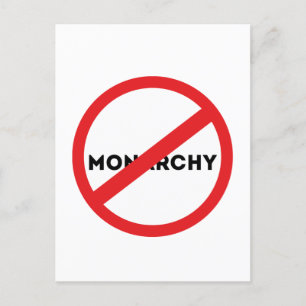 Cartão Postal Abolir a Monarquia
