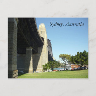 Cartão Postal abordagem sydney bridge