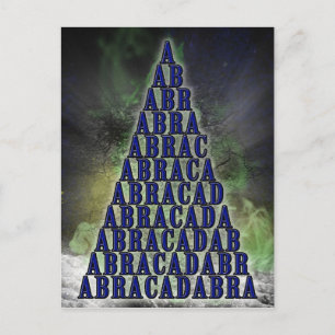 Cartão Postal Abracadabra