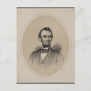 Cartão Postal Abraham Lincoln