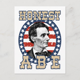 Cartão Postal Abraham Lincoln