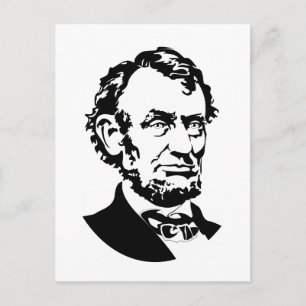 Cartão Postal Abraham Lincoln