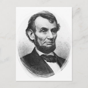 Cartão Postal Abraham Lincoln