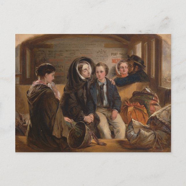 Cartão Postal Abraham Solomon - O Cartão-Postal de Partida CC019 (Frente)