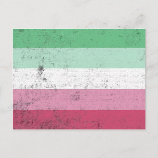 Cartão Postal Abrosexual (Frente)