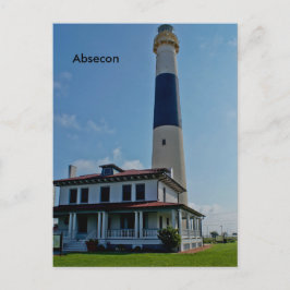 Cartão Postal Absecon Lighthouse-New Jersey