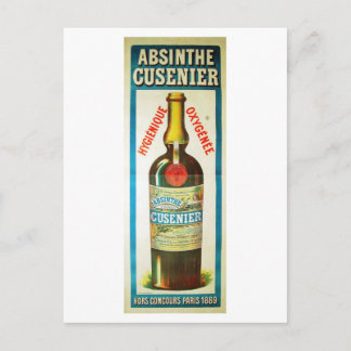 CARTÃO POSTAL ABSINO CUSENIER