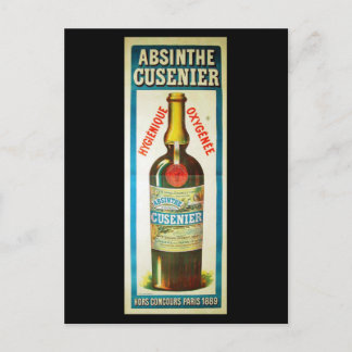 CARTÃO POSTAL ABSINO CUSENIER