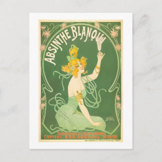 Cartão Postal Absinthe Blanqui Nover Fine Art