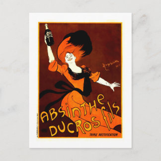 Cartão Postal Absinthe Ducros Fils Leonetto Cappiello Fine Art