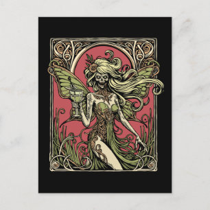 Cartão Postal Absinthe Fairy