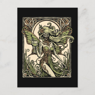 Cartão Postal Absinthe Fairy