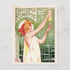 Cartão Postal Absinthe Robette (creme)