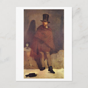 Cartão Postal Absinthtrinker Manet, Edouard