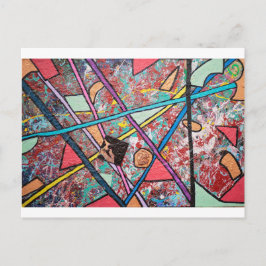 Cartão Postal Abstract Design I Postcard