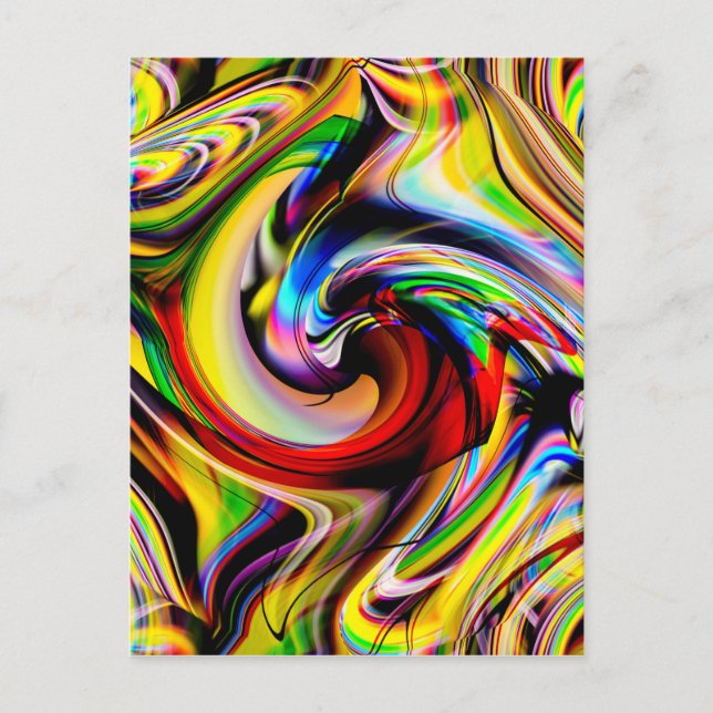 Cartão Postal Abstrakt em Perfektion (Frente)