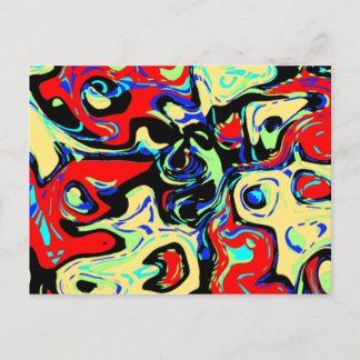 Cartão Postal Abstrato