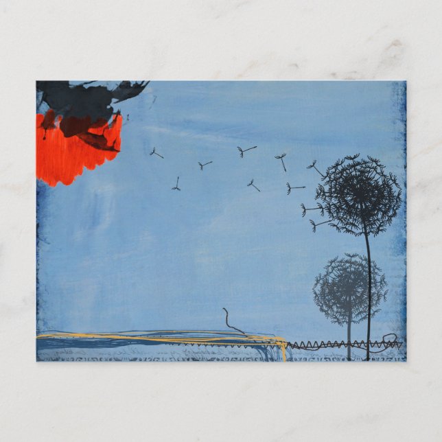 cartão postal abstrato (Frente)