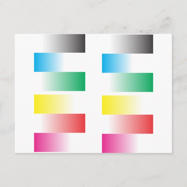 Cartão Postal abstrato (Frente)