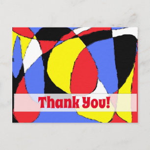 Cartão Postal Abstrato