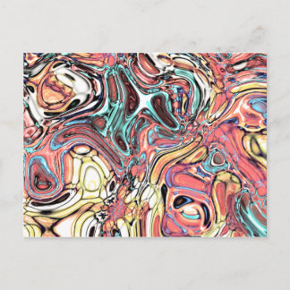 Cartão Postal Abstrato 02-Roiças e poças, Modificadas