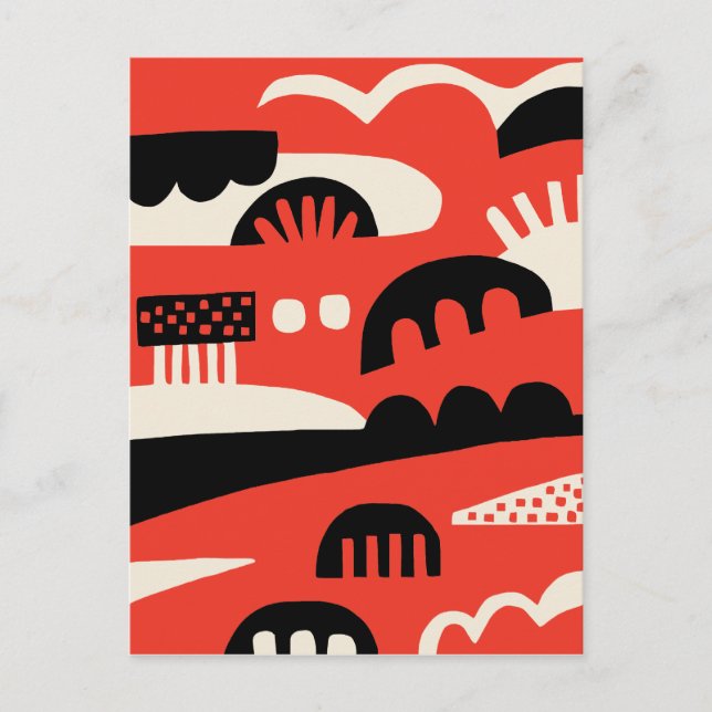 Cartão Postal Abstrato 281219b (Frente)