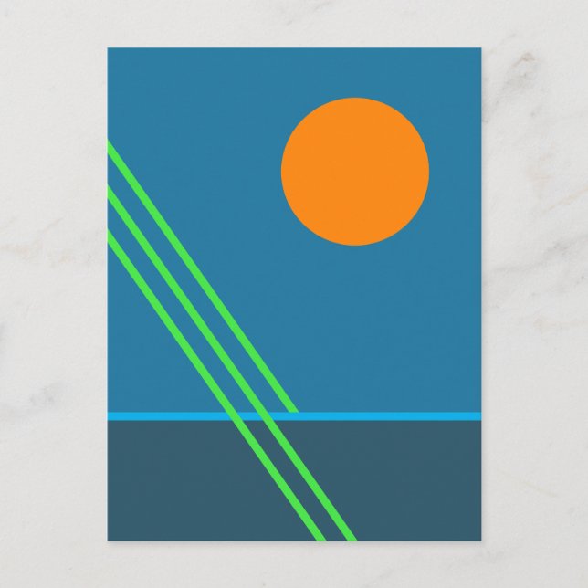 CARTÃO POSTAL ABSTRATO 3 (Frente)